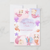 Vaste kat-zeemannetje kaart (Voorkant)