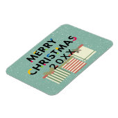 Vaste kerstcadeaudozen Flexible Kitchen Magnet Magneet (Linkerzijde)