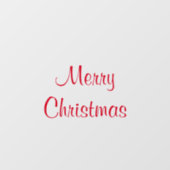 Vaste kerstfeestdagen, startpagina voor aangepast raamsticker (Vel)