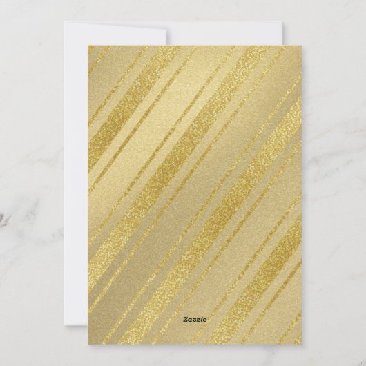 Vaste kerstkaart voor Confetti-feestdag (Achterkant)