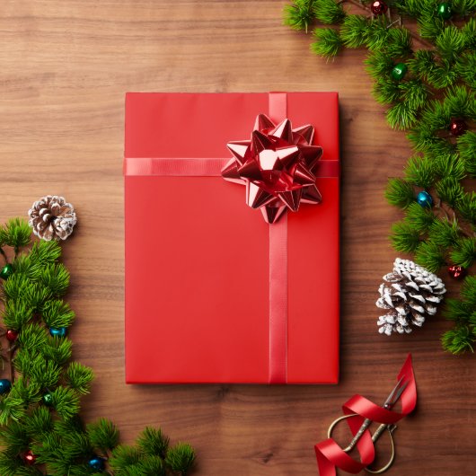 Vaste kerstkleur cadeaupapier (Feestdagen Geschenken)