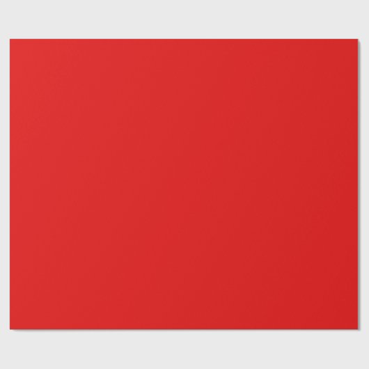 Vaste kerstkleur cadeaupapier (Vlak)