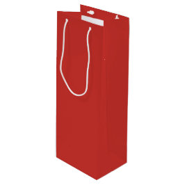 Vaste kerstkleur wijn cadeautas