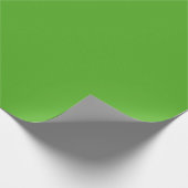 Vaste kikkergroen cadeaupapier (Hoek)