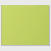 Vaste kleur avocado groen licht cadeaupapier (Vlak)