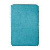 Vaste kleur, blauwgroen badmat (Voorkant Verticaal)