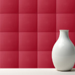 Vaste kleur Chinees rood Tegeltje<br><div class="desc">Vaste kleur Chinees rood ontwerp.</div>