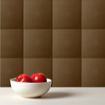 Vaste kleur, donkerbruine chocolade tegeltje<br><div class="desc">Duurzame kleur,  donkerchocoladebruin ontwerp.</div>