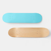 Vaste kleur, elektrisch licht, blauw persoonlijk skateboard (Horizontaal)