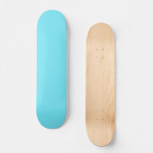 Vaste kleur, elektrisch licht, blauw persoonlijk skateboard (Voorkant)