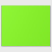 Vaste kleur fluorescerend groen cadeaupapier (Vlak)