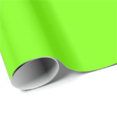 Vaste kleur fluorescerend groen cadeaupapier (Rol Hoek)