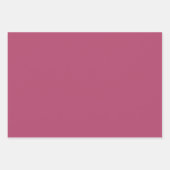 Vaste kleur frambozenRoos Inpakpapier Vel (Voorkant)