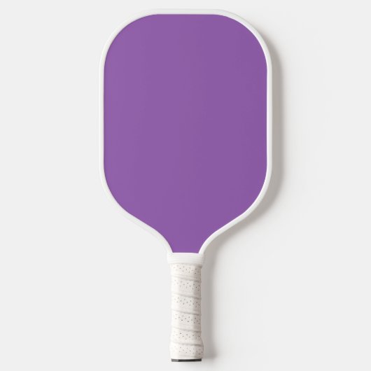 Vaste kleur, glad, zacht paars pickleball paddle (Voorkant)