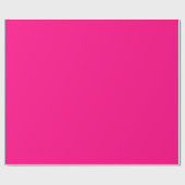 vaste kleur hete roze cadeaupapier (Vlak)