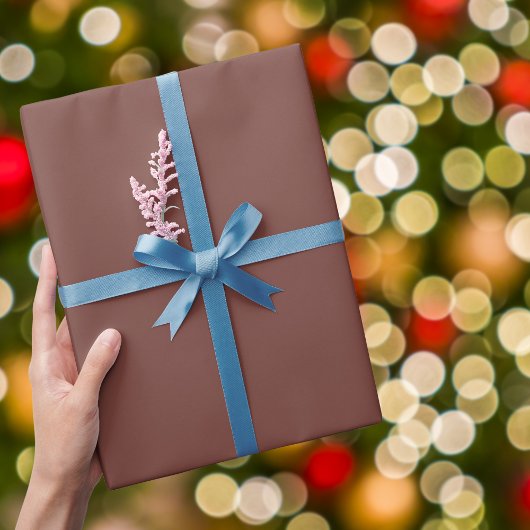 Vaste kleur in de kast cadeaupapier