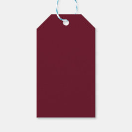 Vaste kleur in poedervorm cadeaulabel
