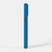 Vaste kleur in zwart iPhone 15 case (Rechterkant)