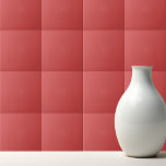 Vaste kleur indianrood stoffig rood tegeltje<br><div class="desc">Vaste kleuren in indiaans rood,  stoffig rood.</div>