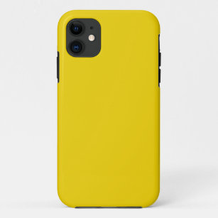 Vaste kleur kanarie Case-Mate iPhone case