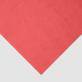 Vaste kleur: koraalrood tissuepapier (Detail)