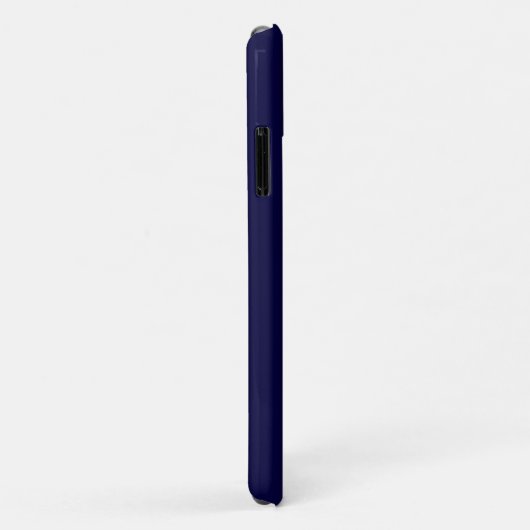 Vaste kleur: Navy Blue Case-Mate iPhone Case (Achterkant/rechts)