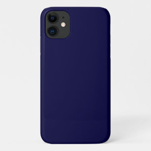 Vaste kleur: Navy Blue Case-Mate iPhone Case
