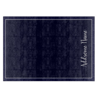 Vaste kleur Navy Blue Kitchen Cutting Board Snijplank
