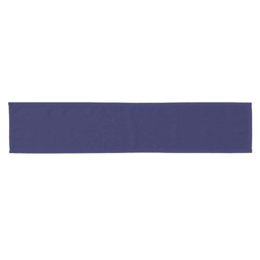 Vaste kleur: Navy Blue Korte Tafelloper (Horizontaal)