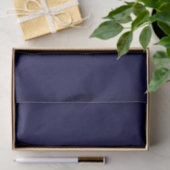 Vaste kleur: Navy Blue Tissuepapier (Geschenk)