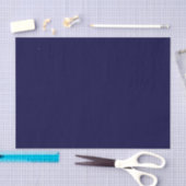 Vaste kleur: Navy Blue Tissuepapier (Craft)