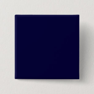 Vaste kleur: Navy Blue Vierkante Button 5,1 Cm