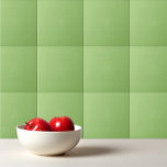 Vaste kleur Olijfgroen Tegeltje<br><div class="desc">Vast kleurloos olivien groen ontwerp.</div>