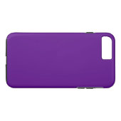Vaste kleur: Paars Case-Mate iPhone Case (Achterkant (Horizontaal))