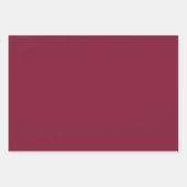 Vaste kleur rode uien inpakpapier vel (Voorkant 2)