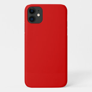Vaste kleur: rood Case-Mate iPhone case