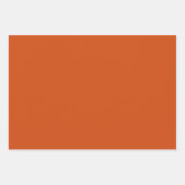 Vaste kleur, ruw, verbrand sinaasappel inpakpapier vel (Voorkant 2)