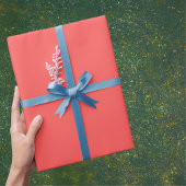 Vaste kleur van pompelmoes cadeaupapier