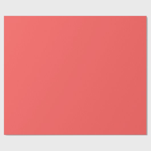 Vaste kleur van pompelmoes cadeaupapier (Vlak)