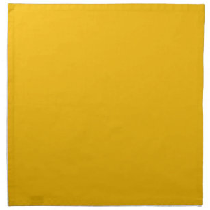 Vaste kleur vlakke, hete gele diepvriezer katoenen servet