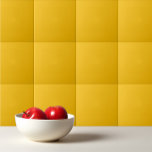 Vaste kleur vlakke, hete gele diepvriezer tegeltje<br><div class="desc">Solid Color zuiver hot-yellow freesia design.</div>