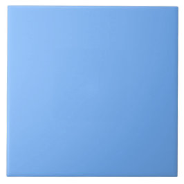 Vaste kleur vlakke lucht blauw tegeltje