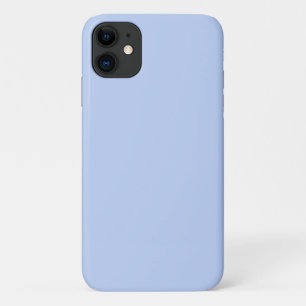 Vaste kleur vlakke rand lichtblauw Case-Mate iPhone case