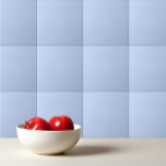 Vaste kleur vlakke rand lichtblauw tegeltje<br><div class="desc">Vaste kleurenvlakke rand licht blauw ontwerp.</div>