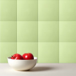 Vaste kleur zachte honingdauw groen tegeltje<br><div class="desc">Solid kleurenzacht honingdauwgroen ontwerp.</div>