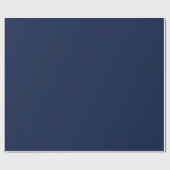 Vaste kleurenduizend nachtblauw cadeaupapier (Vlak)