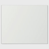 Vaste kleurenkleur met chromatische kant cadeaupapier (Vlak)