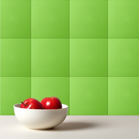 Vaste kleurkiwi-groen tegeltje