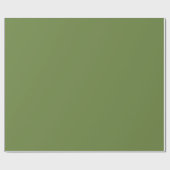 Vaste kleurloze tijm groen cadeaupapier (Vlak)