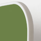 Vaste kleurloze tijm groen pickleball paddle (Links Detail)